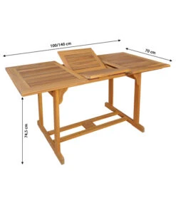 Dehner Ausziehtisch Macao 8 Dehner Ausziehtisch Macao -Gartenmöbel 1028026 WE BG 001 AusziehtischMacao