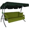 Angerer Hollywoodschaukel Trend Joy Apfelgrün, 3-Sitzer -Gartenmöbel 1690148 WE FS 001 TrendJoyHollywoodschaukel