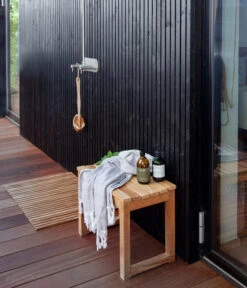 Cinas Gartenhocker Vega -Gartenmöbel 2012045 WE MO 001 TeackhockerVega