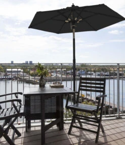 Gartenmöbel -Gartenmöbel 20123367 WE MO 001 CinasSonnenschirmrund