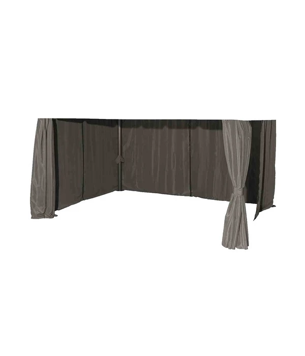 Siena Garden Seitenteil Für Pavillon Dubai, Grau 3 Siena Garden Seitenteil Für Pavillon Dubai, Grau