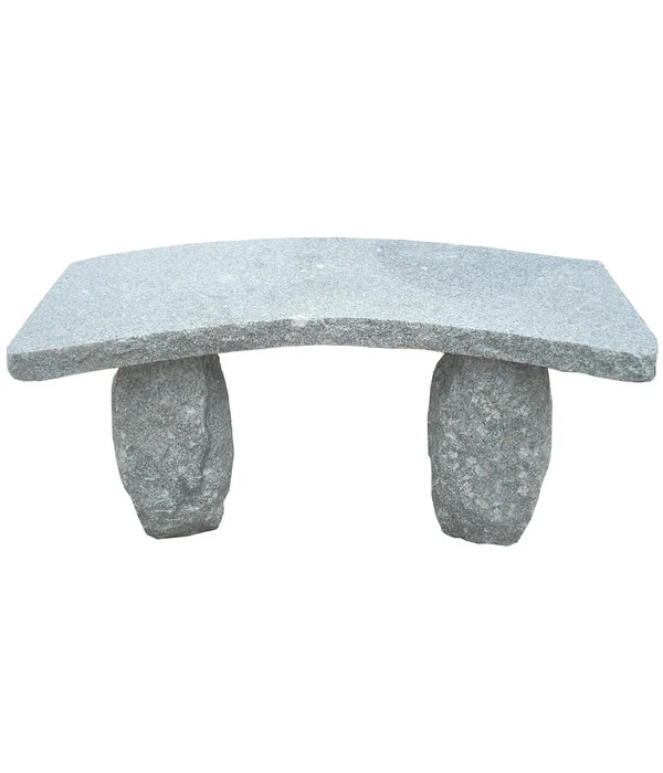 Dehner Granit-Gartenbank, Gebogen, 2-Sitzer 3 Dehner Granit-Gartenbank, Gebogen, 2-Sitzer