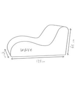 Outbag Outdoor-Sitzsack Wave Plus -Gartenmöbel 3501046 WE DE 002 WavePlusMud