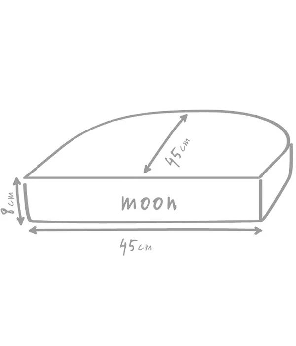 Outbag Outdoor-Sitzkissen Moon Plus, Ca. B45/H8/T45 Cm 5 Outbag Outdoor-Sitzkissen Moon Plus, Ca. B45/H8/T45 Cm – Bild 3