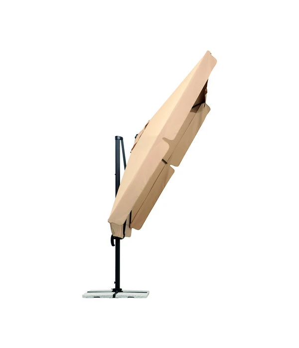 Schneider Classics Sonnenschirm Rhodos, Holzoptik, Quadratisch Ca. B300/T300 Cm 10 Schneider Classics Sonnenschirm Rhodos, Holzoptik, Quadratisch Ca. B300/T300 Cm – Bild 8