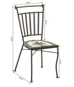 Dehner Mosaikstuhl Diana -Gartenmöbel 4209813 4209771 WE BG 001 StuhlDiana