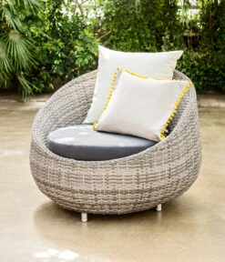 Dehner Geflechtlounge Avani, 4-teilig -Gartenmöbel 4209987 WE MO 003 LoungeAvani