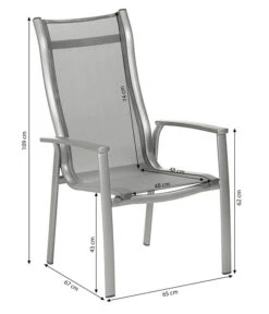 Dehner Stapelstuhl Hochlehner Chicago -Gartenmöbel 4210274 WE BG 001 StapelstuhlChicagokorrektur