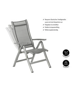 Dehner Klappsessel Chicago, Hochlehner 14 Dehner Klappsessel Chicago, Hochlehner -Gartenmöbel 4210316 WE IG 001 KLAPPSESSELCHICAGO