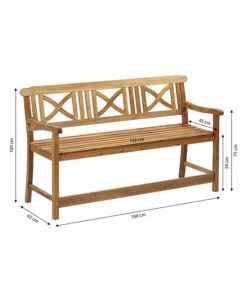 Dehner Gartenbank Malmoe 12 Dehner Gartenbank Malmoe -Gartenmöbel 4223186 WE BG 001 DehnerParkbankMalmoe