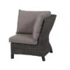 Siena Garden Modul Eckteil Corido, 88 X 83 X 83 Cm -Gartenmöbel 4330668 WE FS 001 Modulcoridoeckecharcoa