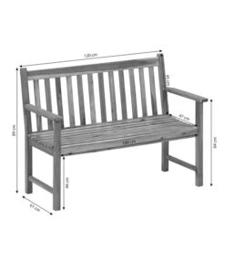 Dehner Bank Mykonos, 2-Sitzer -Gartenmöbel 4407201 WE BG 001 BankMykonos