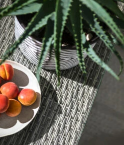 Dehner Geflecht-Lounge Rom, 4-teilig -Gartenmöbel 4407334 WE DE 005 DehnerGeflechtLoungeRomNEU