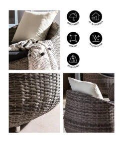 Dehner Geflechtsessel Avani -Gartenmöbel 4418786 WE IG 001 SesselAvaniEinzeln