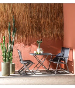 Dehner Klapptisch Chicago, Eckig -Gartenmöbel 4422382 WE MO 003 BalkongruppeChicago