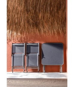 Dehner Klapptisch Chicago, Eckig -Gartenmöbel 4422382 WE MO 004 BalkongruppeChicago