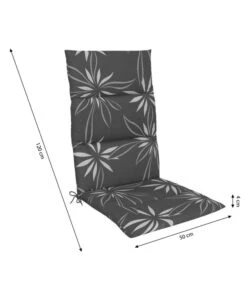 KETTtex Hochlehnerpolster Turin, Ca. B120/H4/T50 Cm 14 KETTtex Hochlehnerpolster Turin, Ca. B120/H4/T50 Cm -Gartenmöbel 4448965 WE BG 001 TurinHL