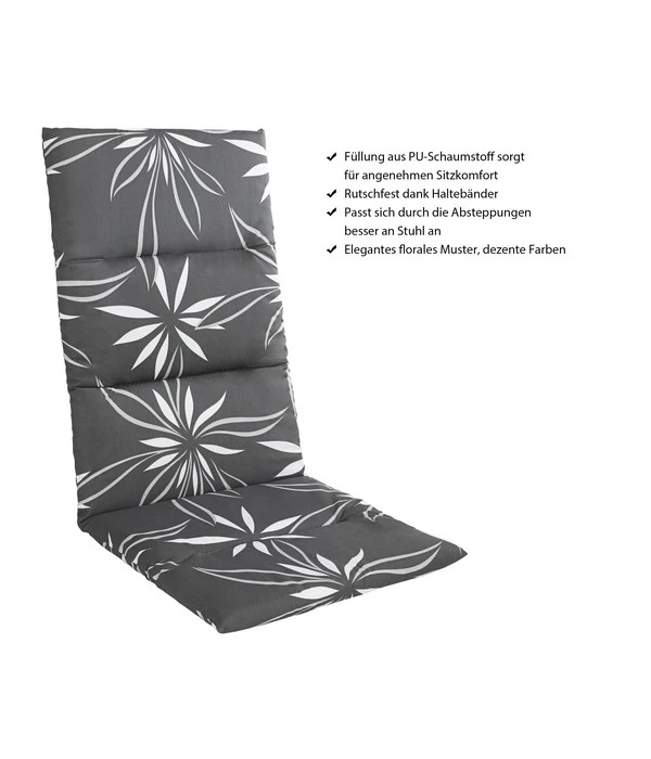 KETTtex Hochlehnerpolster Turin, Ca. B120/H4/T50 Cm 6 KETTtex Hochlehnerpolster Turin, Ca. B120/H4/T50 Cm – Bild 4