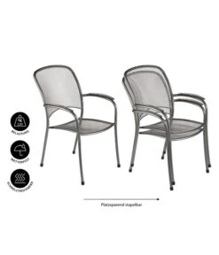 MWH Metall-Stapelsessel Carlo -Gartenmöbel 5305669 WE IG 001 MWHMetallStapelsesselCarlo