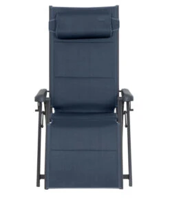 Siena Garden Camping Relaxstuhl XL Premium, Blau