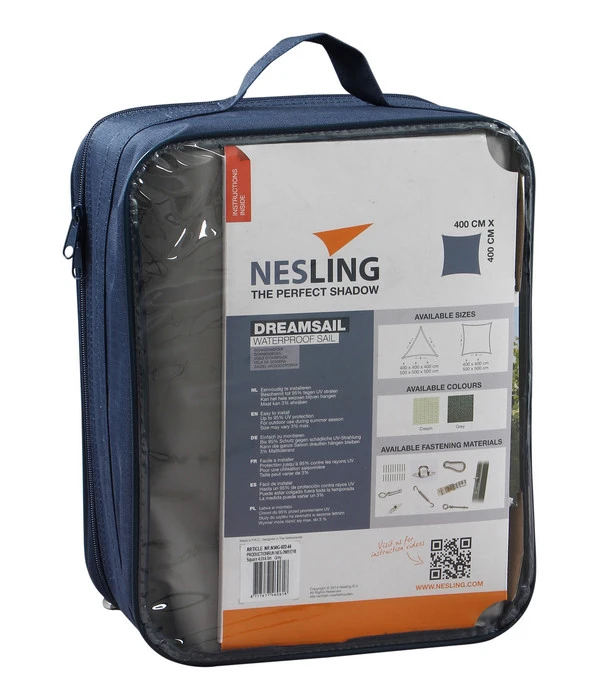 Nesling Sonnensegel Dreamsail, Quadratisch, Ca. B400/T400 Cm 4 Nesling Sonnensegel Dreamsail, Quadratisch, Ca. B400/T400 Cm – Bild 2