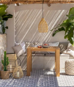 Dehner Teaktisch Havanna, Ca. B90/H75/T90 Cm -Gartenmöbel 6657415 WE MO 001 TischHavanna