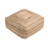 Dehner Pouf Lotta, Ca B50/H20/T50 Cm -Gartenmöbel 6667869 WE FS 001 PoufLottaJute50x50cm
