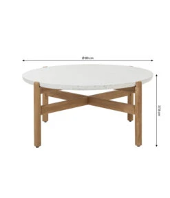 Dehner Tisch Portofino, Ca. Ø80/H37,8 Cm -Gartenmöbel 6670681 WE BG 001 DehnerTischPortofinoGross