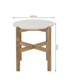 Dehner Tisch Portofino, Ca. Ø45,5/H47,8 Cm 11 Dehner Tisch Portofino, Ca. Ø45,5/H47,8 Cm -Gartenmöbel 6670699 WE BG 001 DehnerTischPortofinoKlein