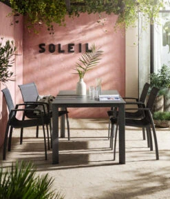 Dehner Gartentisch Nancy, Ca. B160/H75/T90 Cm 12 Dehner Gartentisch Nancy, Ca. B160/H75/T90 Cm -Gartenmöbel 6701734 6701726 WE MO 001 GruppeNancy 1