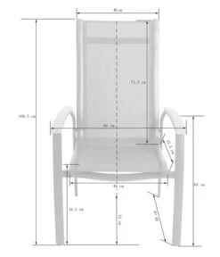 Dehner Stapelstuhl Chicago Wood -Gartenmöbel 6701866 WE FS 002 StapelstuhlChciagoWoodSkizze