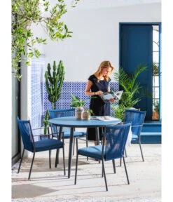 Dehner Tisch Delphi, Ca. Ø110/H74,5 Cm 18 Dehner Tisch Delphi, Ca. Ø110/H74,5 Cm -Gartenmöbel 6702351 WE MO 003 GruppeDelphi 1