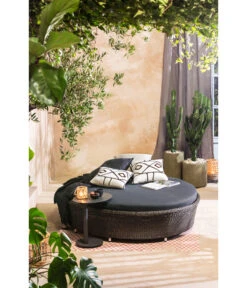 Dehner Beistelltisch Mika, Ca. Ø50/H50 Cm -Gartenmöbel 6704787 WE MO 002 SunloungerCalifornia