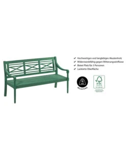 Dehner Gartenbank Emma, 3-Sitzer 11 Dehner Gartenbank Emma, 3-Sitzer -Gartenmöbel 6708473 WE IG 001 BankEmma3er