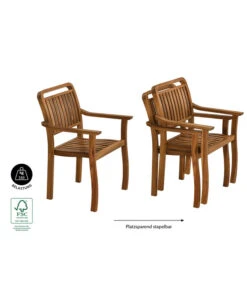 Dehner Stapelsessel Lima -Gartenmöbel 6708705 WE IG 001 DehnerStapelsesselLima