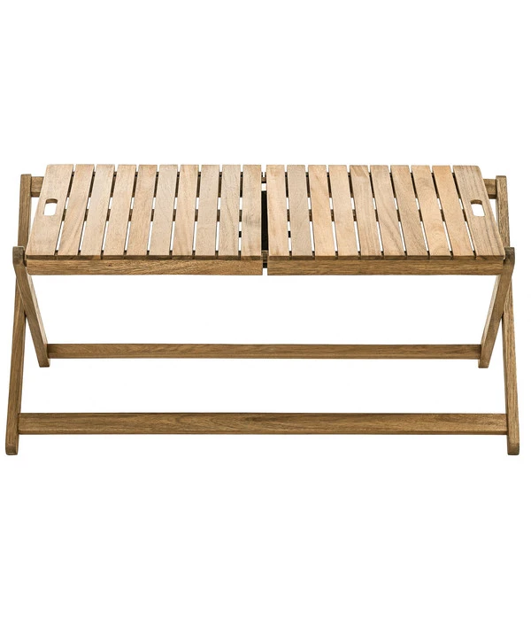 Dehner Tablett-Tisch Macao, Ca. B90/H38/T50 Cm 4 Dehner Tablett-Tisch Macao, Ca. B90/H38/T50 Cm – Bild 2