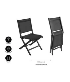 Dehner Klappstuhl Chicago 17 Dehner Klappstuhl Chicago -Gartenmöbel 6721054 WE IG 001 BALKONKLAPPSTUHLCHICAGOSchwarz
