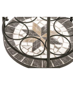 Dehner Mosaikbeistelltisch Diana, Ca. Ø41/H74 Cm -Gartenmöbel 6732168 WE DE 002 BeistelltischDianaNEU