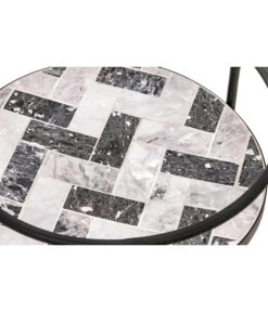 Dehner Mosaikbeistelltisch Letizia, Ca. Ø41/H74 Cm 7 Dehner Mosaikbeistelltisch Letizia, Ca. Ø41/H74 Cm -Gartenmöbel 6732275 WE DE 001 BeistelltischLetiziaNEU