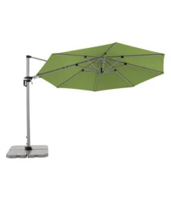 Doppler Pendelschirm Active, Rund, Ca. Ø370 Cm -Gartenmöbel 6739064 WE FS 006 PschirmActive370gruen