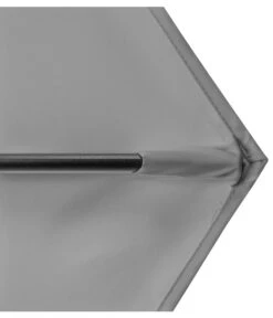 Derby Kurbelschirm Basic Lift Neo, Rund, Ca. Ø180 Cm -Gartenmöbel 6739130 WE DE 002 BasicLiftNeo180hellgrau