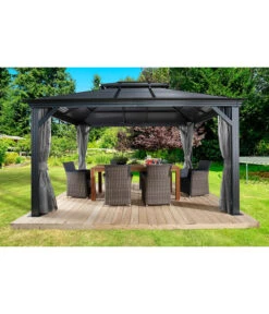 Sojag Pavillon Mykonos -Gartenmöbel 6752729 WE MO 001 PavillonMykonos