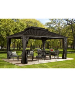 Gartenmöbel -Gartenmöbel 6752810 WE MO 001 VorhangSetMessina