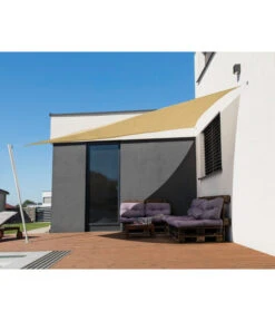 Windhager Sonnensegel Capri, Dreieckig, Ca. B400/T400 Cm