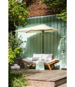 Dehner Holz-Sofa Macao -Gartenmöbel 6865414 WE MO 001 BalkonschirmChiosNatur