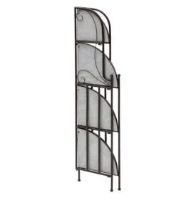 Dehner Mosaik Eckregal Diana, Ca. B33/H132,5/T33 Cm -Gartenmöbel 6875165 WE FS 003 EckregalDiana