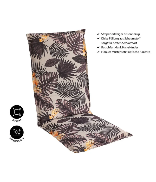 Dehner Hochlehnerpolster Bormio, Ca. B120/H6/T50 Cm 5 Dehner Hochlehnerpolster Bormio, Ca. B120/H6/T50 Cm – Bild 3