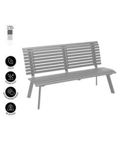 Dehner Bank London, 3-Sitzer 10 Dehner Bank London, 3-Sitzer -Gartenmöbel 6893762 WE IG 001 BankLondon