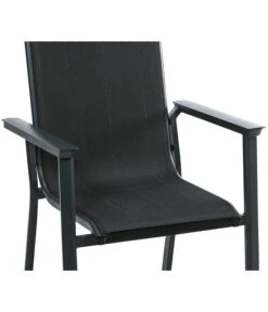 Dehner Stapelstuhl Cleveland, Dunkelgrau -Gartenmöbel 6894133 WE DE 001 StapelstuhlClevelandNeu