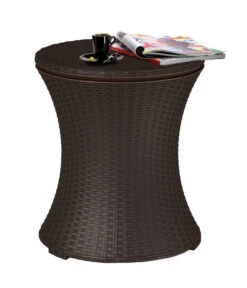 Keter Beistelltisch Pacific Cool Bar, Ca. Ø49,5/H57-82,5 Cm 8 Keter Beistelltisch Pacific Cool Bar, Ca. Ø49,5/H57-82,5 Cm -Gartenmöbel 6894877 WE DE 001 pacificcoolbar